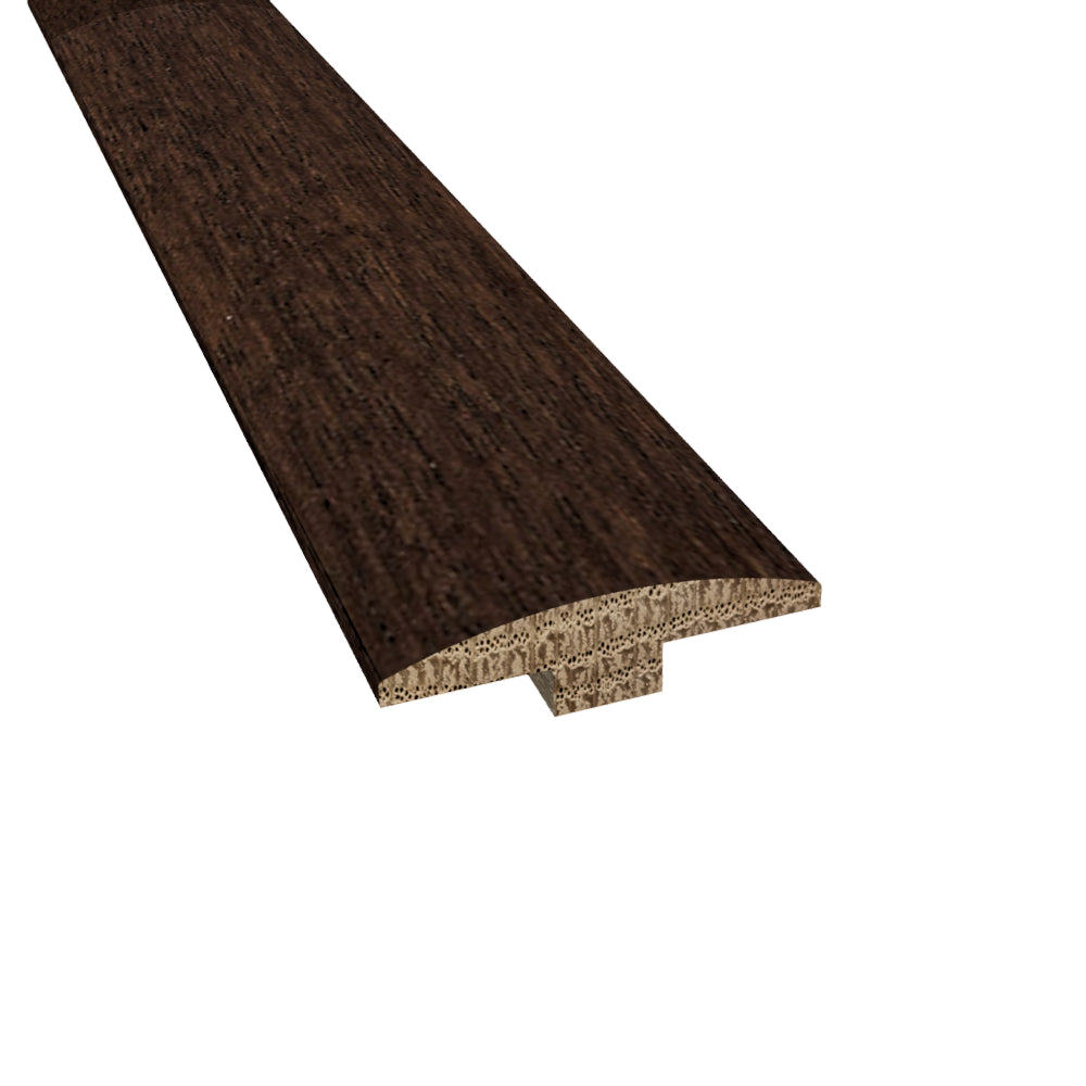 Prefinished Tudor Brazilian Oak 2 in. Wide x 6.5 ft. Length T-Molding