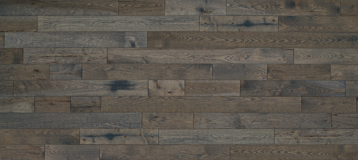 3/4 in. Winter Solstice Hickory Prefinished Solid Hardwood Flooring 5 in. Wide