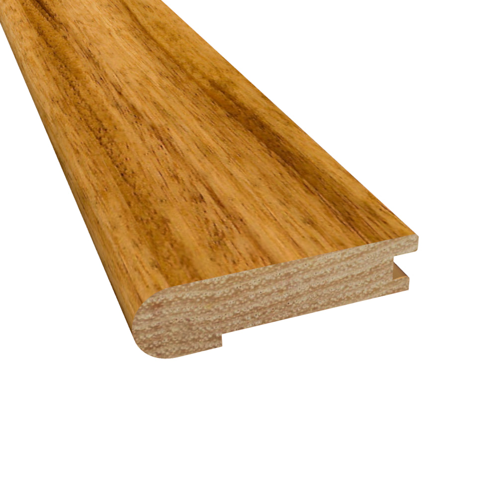 Prefinished Matte Brazilian Koa 5/8 in. Thick x 2.75 in. Wide x 6.5 ft. Length Stair Nose