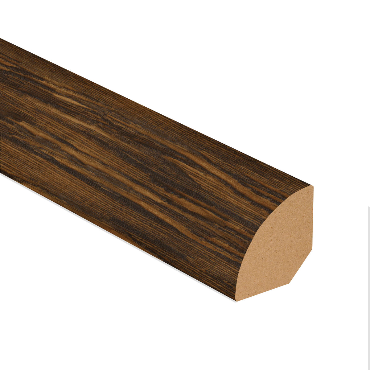 Bourbon Barrel Oak Vinyl 0.75 in wide x 7.5 ft length Quarter Round