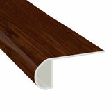 Homeland Hickory Vinyl Waterproof 2.25 in wide x 7.5 ft Length Low Profile Stair Nose