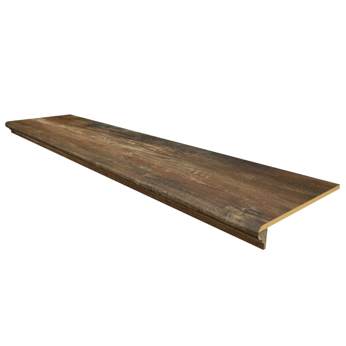 Copper Barrel Oak Vinyl 3/8 in. Thick x 11.5 in. Wide x 48 in. Length Retrofit Stair Tread