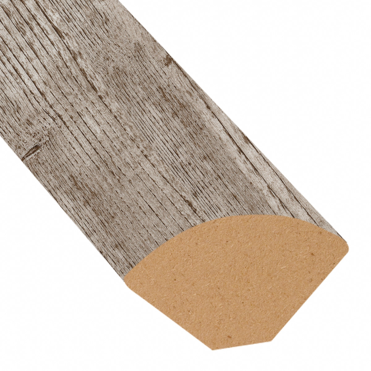 Old Port Pine Vinyl 0.75 in wide x 7.5 ft length Quarter Round