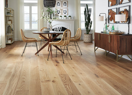 5/8 in. Geneva White Oak Engineered Hardwood Flooring 7.5 in. Wide - Sample