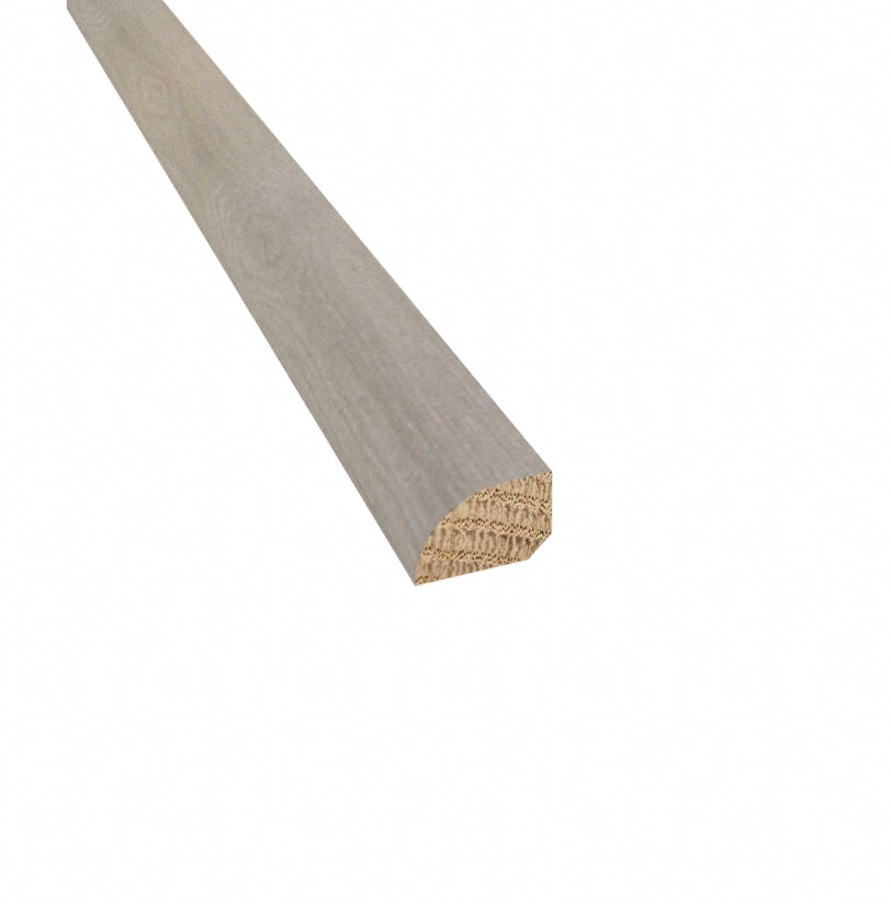Prefinished Barcelona White Oak 3/4 in. Tall x 0.5 in. Wide x 6.5 ft. Length Shoe Molding