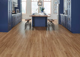 7mm w/pad Honey Mead Oak Waterproof Rigid Vinyl Plank Flooring 7.17 in. Wide x 48.03 in. Long