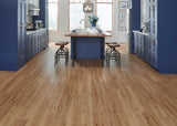 7mm w/pad Honey Mead Oak Waterproof Rigid Vinyl Plank Flooring 7 in. Wide x 48 in. Long