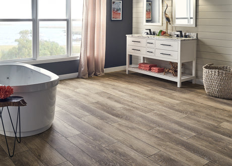 Water-Resistant Laminate Brown Owl Oak 12mm - Stack Out - 431.98 Sq. Ft.