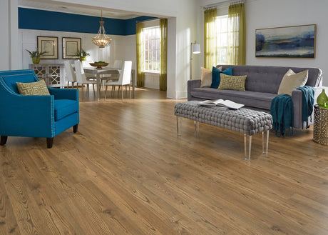 Water-Resistant Laminate Golden Gate Oak 12mm - Stack Out - 565.56 Sq. Ft.