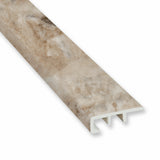Jove Travertine Vinyl Waterproof 1.5 in wide x 7.5 ft Length End Cap