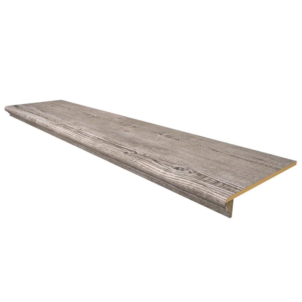 Old Port Pine Vinyl 3/8 in. Thick x 11.5 in. Wide x 48 in. Length Retrofit Stair Tread