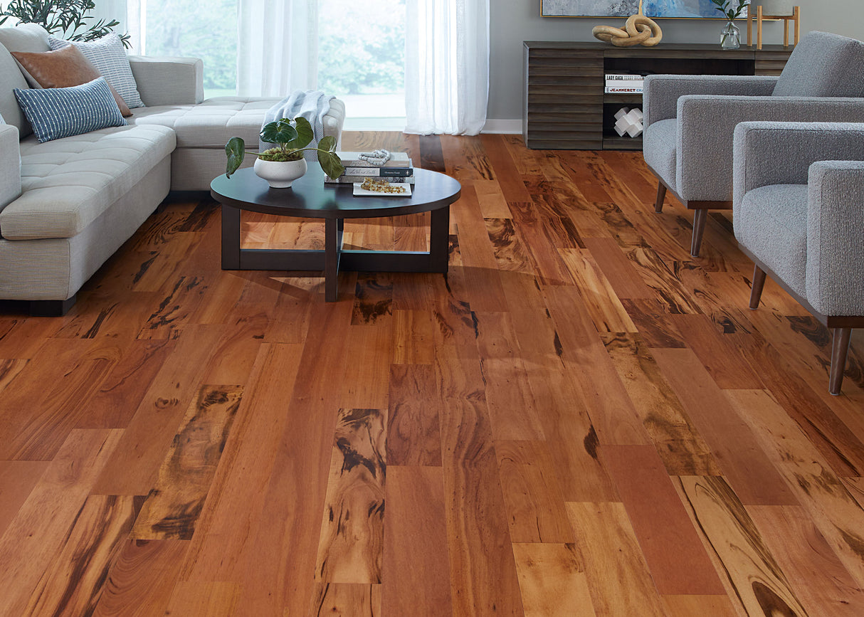 1/2 in. Select Brazilian Koa Engineered Hardwood Flooring 5.13 in. Wide - Sample