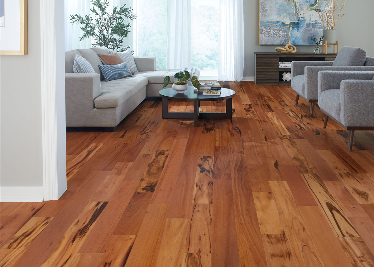 1/2 in. Select Brazilian Koa Prefinished Engineered Hardwood Flooring 5.13 in. Wide