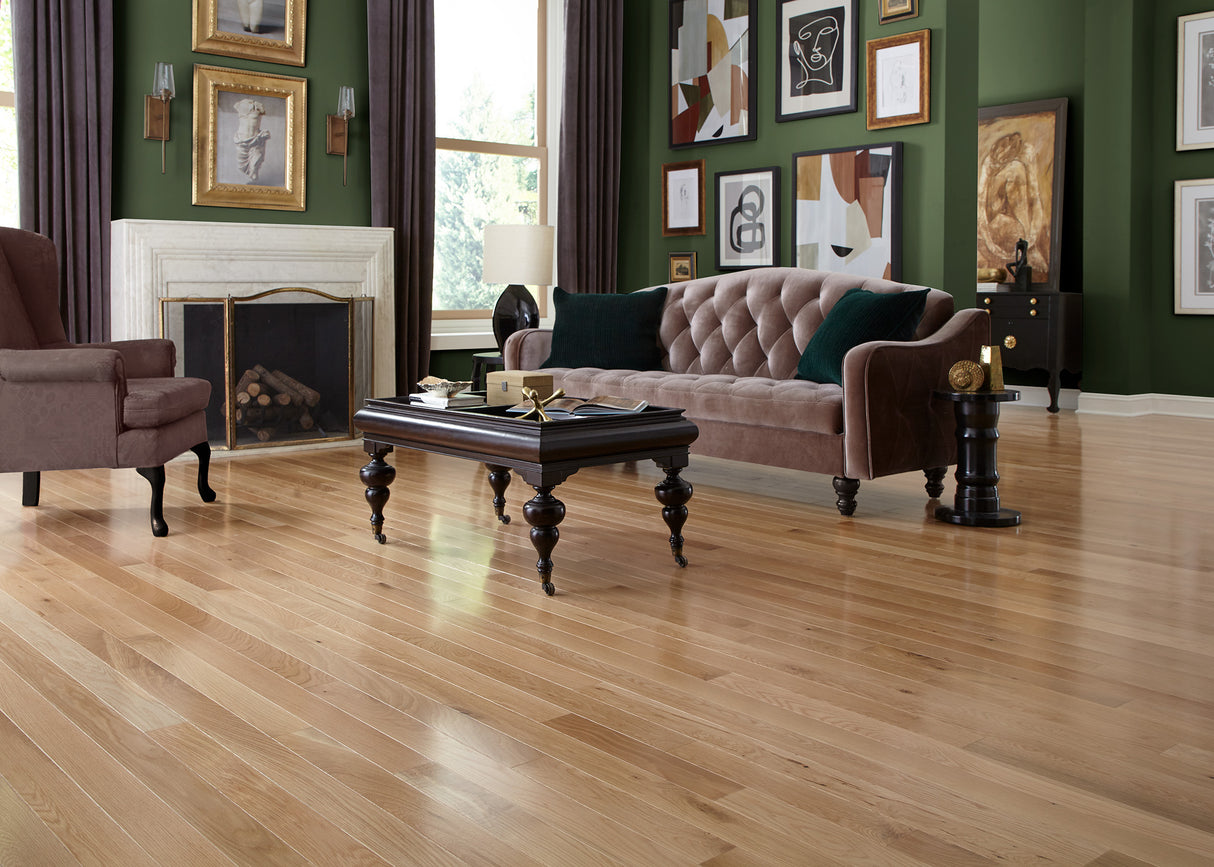 3/4 in. Character White Oak Solid Hardwood Flooring - Sample