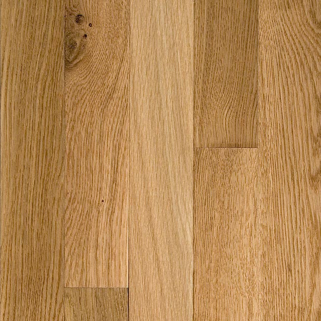 3/4 in. Character White Oak Solid Hardwood Flooring 5 in. Wide - Sample