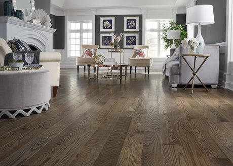 3/4 in. Gray Fox Oak Prefinished Solid Hardwood Flooring 5 in. Wide