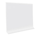 Cove Base White Vinyl 4 in. Wide x 120 ft. Length Roll Vinyl Wall Base