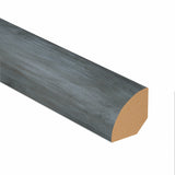 Paris Blue Pine Vinyl 0.75 in wide x 7.5 ft length Quarter Round