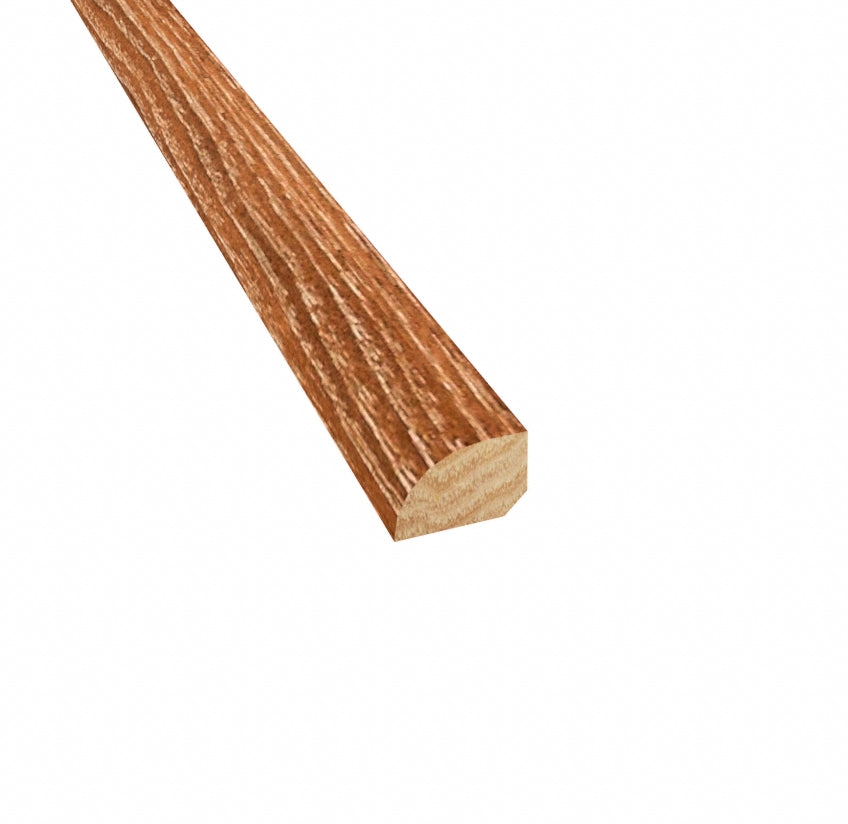 Prefinished North Hampton Hickory 3/4 in. Tall x 0.5 in. Wide x 6.5 ft. Length Shoe Molding