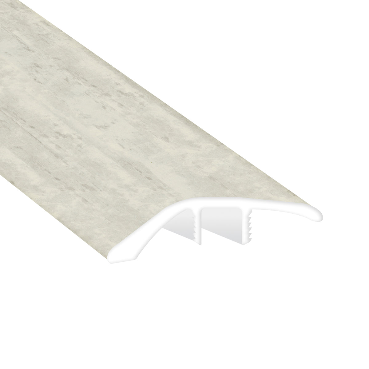 Patchwork Grey Tile Waterproof Laminate 1.63 in. Wide x 7.5 ft. Length Reducer