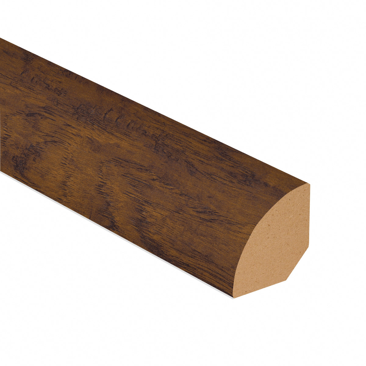 Commonwealth Rustic Hickory Laminate 3/4 in. Tall x 0.75 in. Wide x 7.5 ft. Length Quarter Round