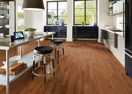 Gunstock Oak 3/4" x 2 1/4" - Stack Out - 715.4 Sq. Ft.
