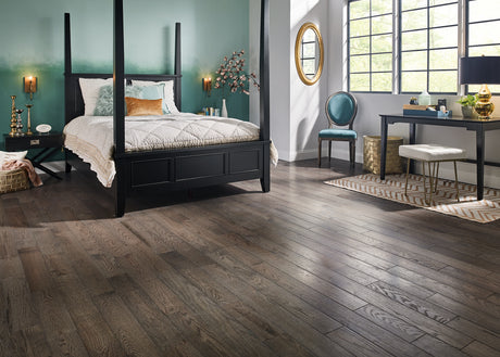 3/4 in. Slate Oak Solid Hardwood Flooring 3.25 in. Wide