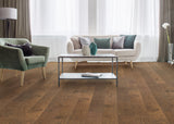 3/8 in. Big Horn Oak Distressed Prefinished Engineered Hardwood Flooring 6.38 in. Wide