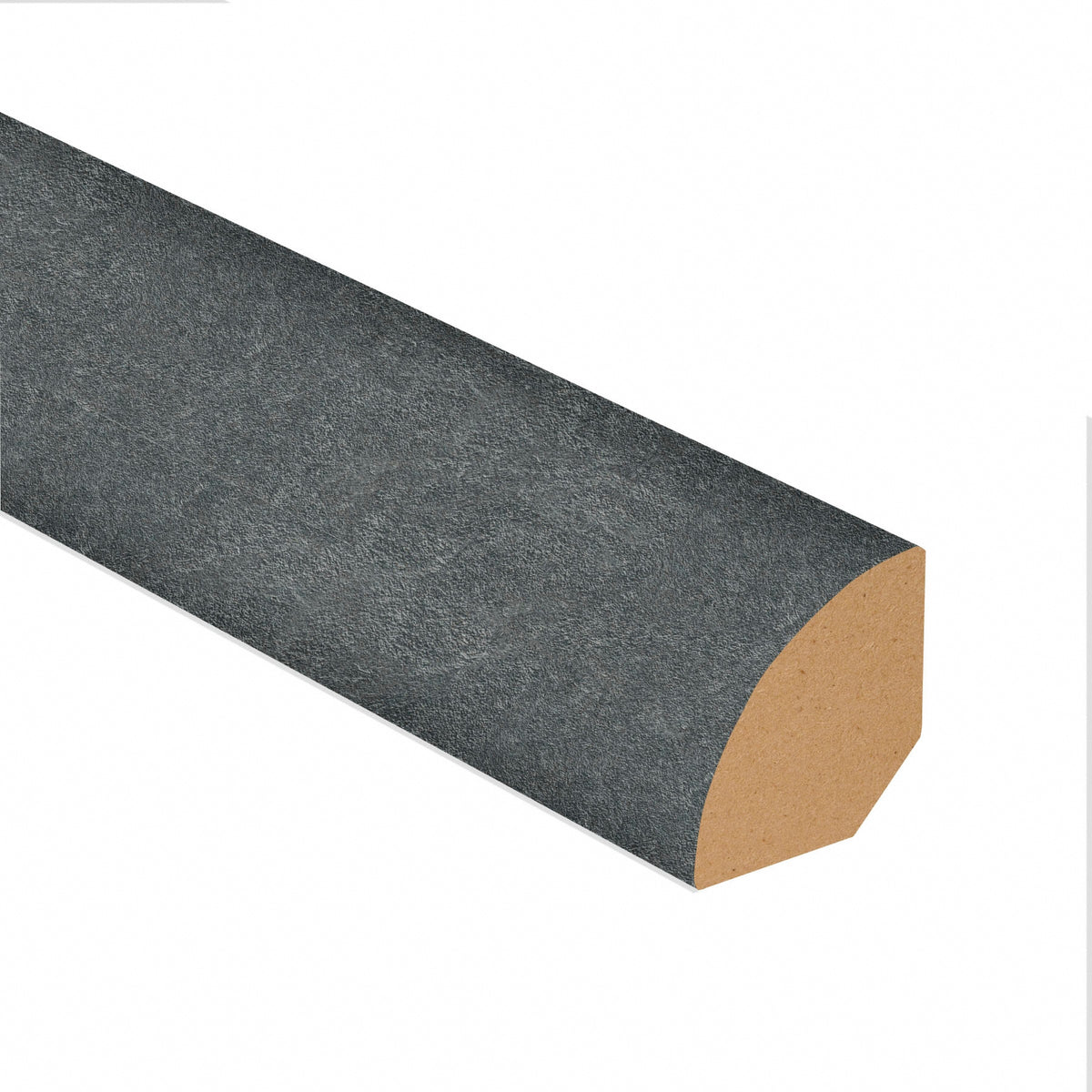 Burgess Gray Brick Laminate 0.75 in wide x 7.5 ft length Quarter Round