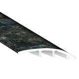 Smokey Quartz Vinyl Waterproof 1.5 in. Wide x 7.5 ft. Length Reducer