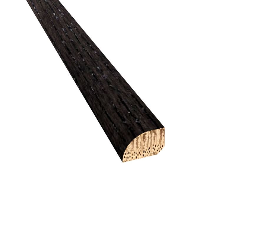 Prefinished Highgate Oak 3/4 in. Tall x 0.5 in. Wide x 6.5 ft. Length Shoe Molding