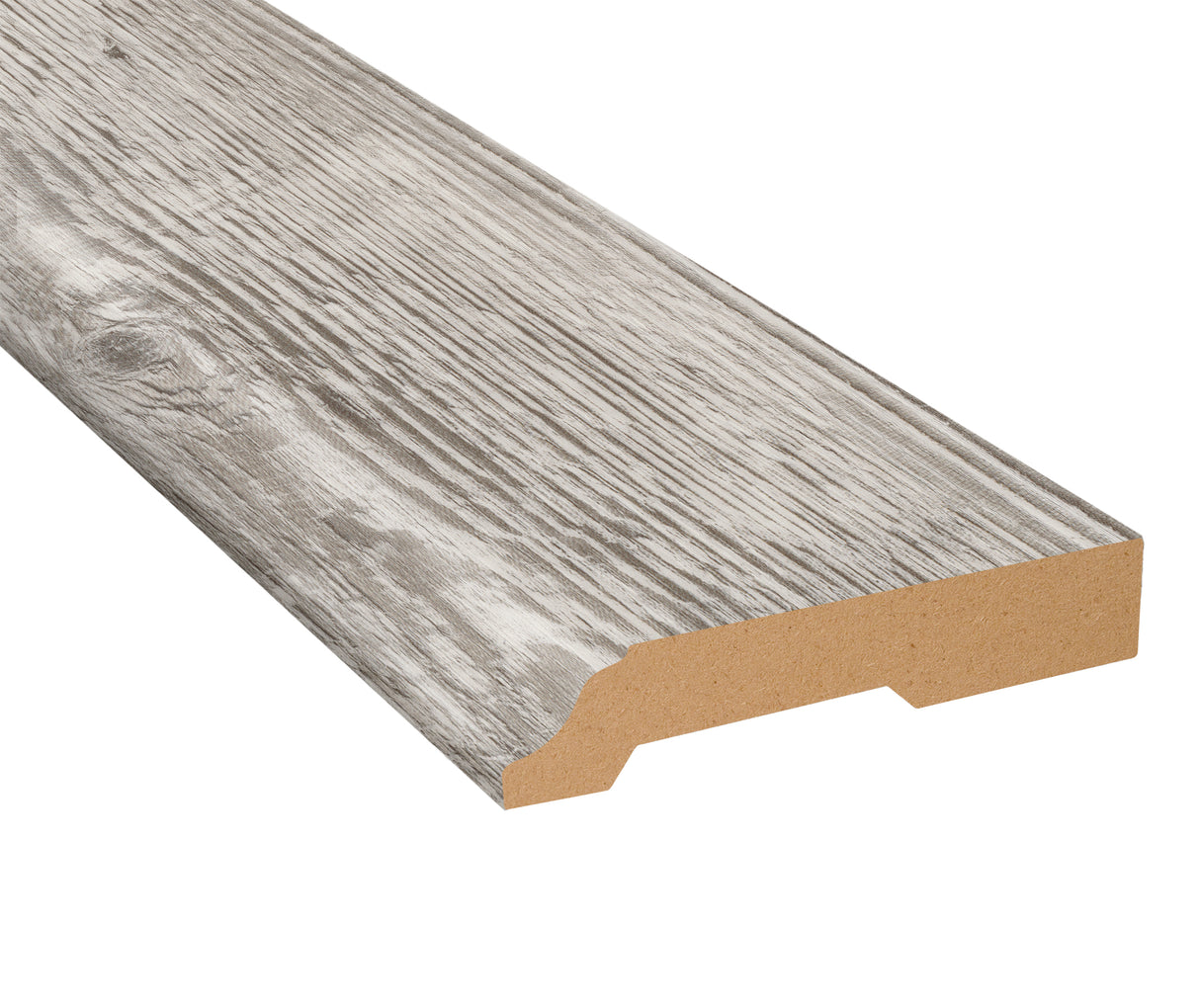 Mont-Blanc Pine Vinyl 3.25 in wide x 7.5 ft Length Baseboard