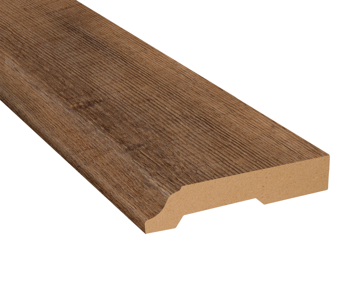 Copper Ridge Oak Vinyl 3.25 in wide x 7.5 ft Length Baseboard