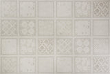 8mm Patchwork Gray Tile Water-Resistant Laminate Flooring