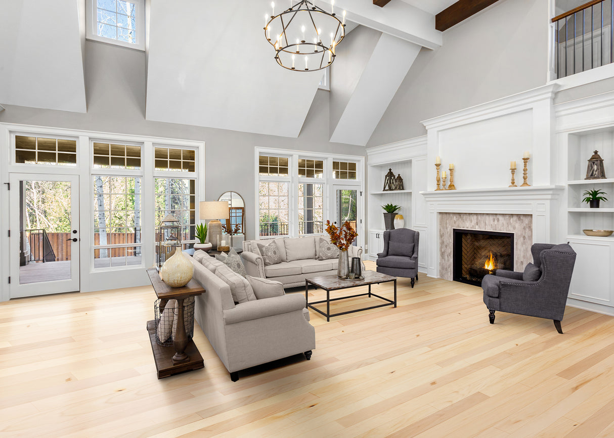 Prefinished Engineered Hardwood Maple QC 1/2" x 4-3/4" Sel - Stack Out - 549.1 Sq. Ft.