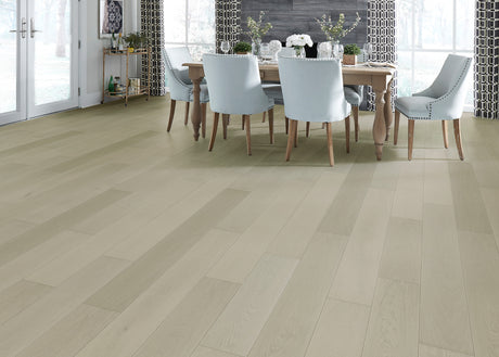 1/2 in. Delaware Driftwood Oak Distressed Engineered Hardwood Flooring - Sample