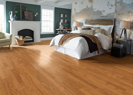 3/8 in. Butterscotch Oak Prefinished Engineered Hardwood Flooring 3 in. Wide
