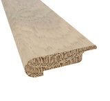 Prefinished Noland Trail Matte White Oak 3/8 in. T x 2.75 in. W x 6.5 ft. L Overlap Stair Nose