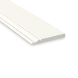 WM163 9/16 in. Thick x 5-1/4 in. Tall x 8 ft. Length Painted MDF Baseboard