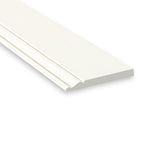 WM163 9/16 in. Thick x 5-1/4 in. Tall x 12 ft. Length Painted MDF Baseboard