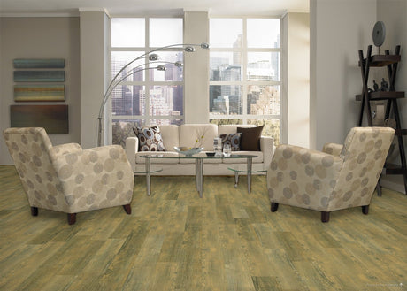 1.5mm North Perry Pine Waterproof Peel & Stick Luxury Vinyl Plank Flooring 6 in. Wide x 36 in. Long