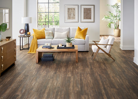 5mm Rustic Reclaimed Oak Waterproof Luxury Vinyl Plank Flooring 6.65 in. Wide x 48 in. Long