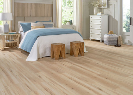8mm Lake Constance Beech Laminate Flooring 7.6 in. Wide x 54.45 in. Long