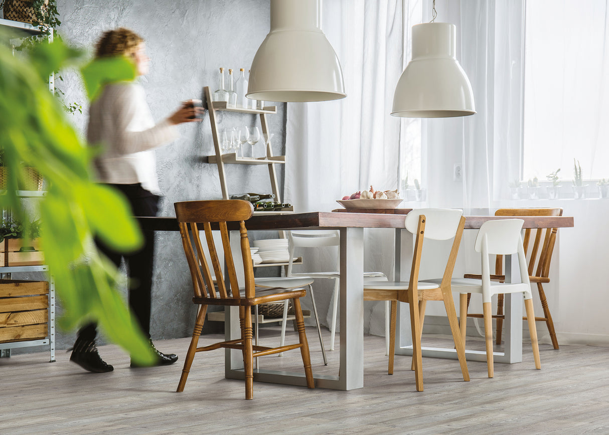 6mm Arcadian Artic Pine Water-Resistant Cork Flooring 1225mmx195mm
