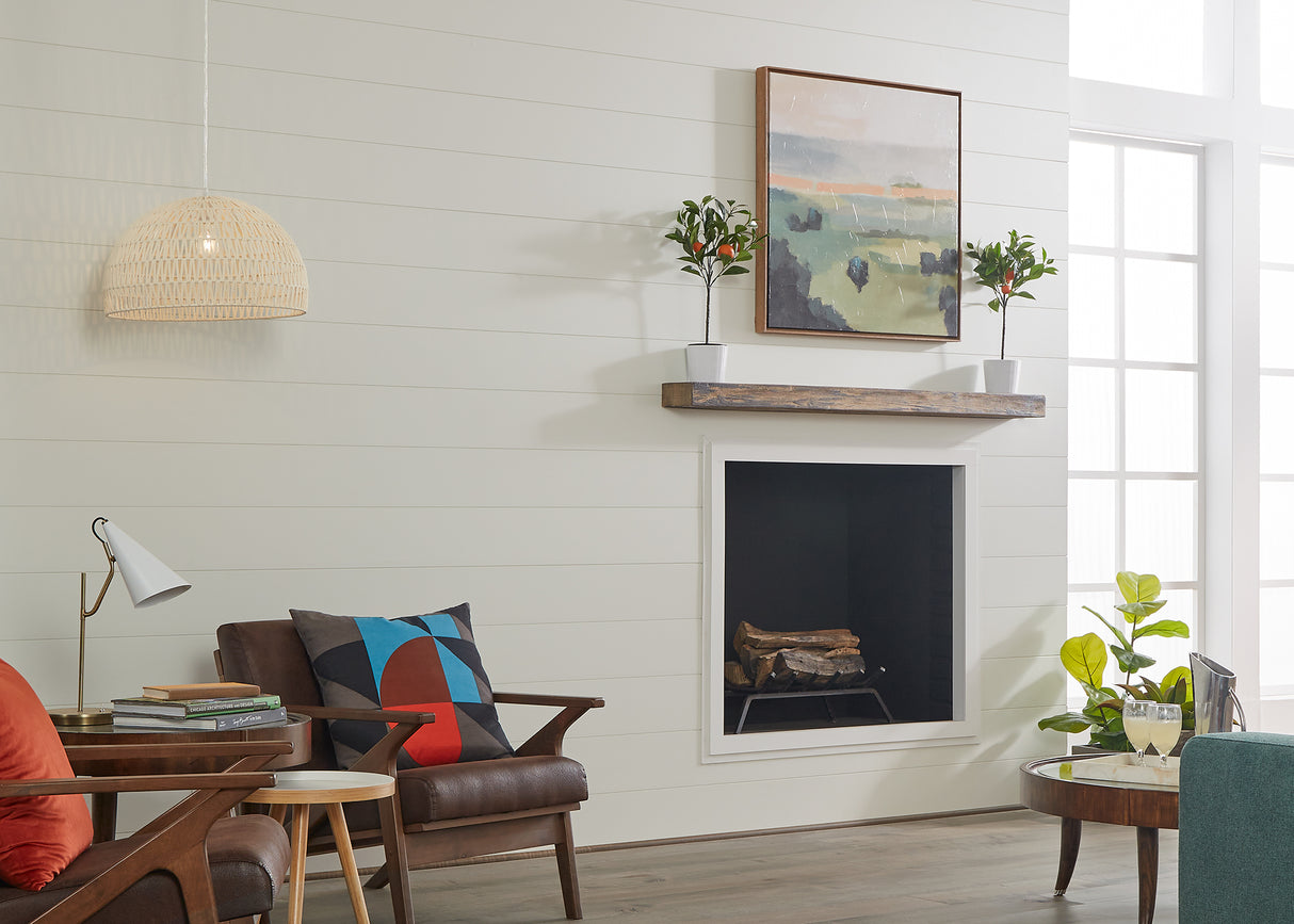 Wall Shiplap PRE White 5-1/4" x 96"