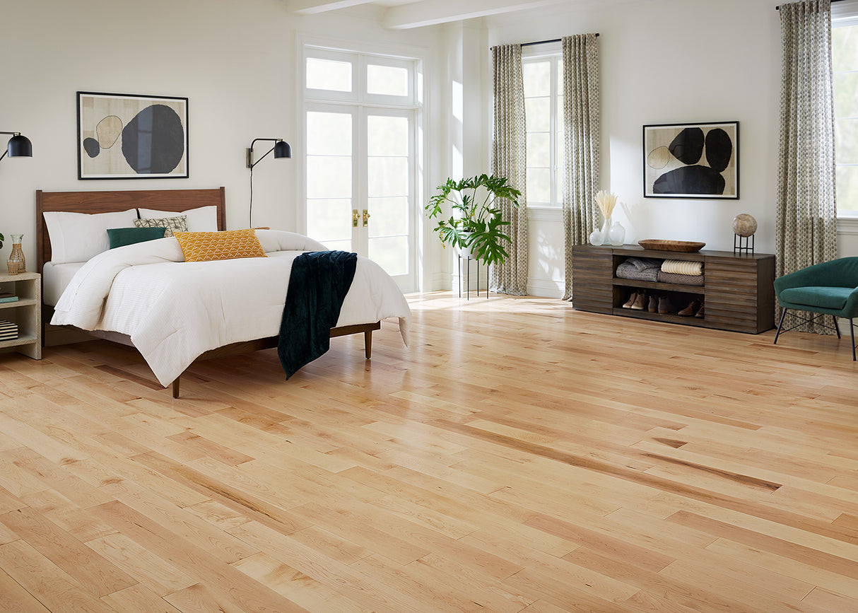 3/4 in. Select Maple Prefinished Solid Hardwood Flooring 5.25 in. Wide