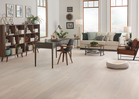 3/4 in. Matte Carriage House White Ash Solid Hardwood Flooring - Sample