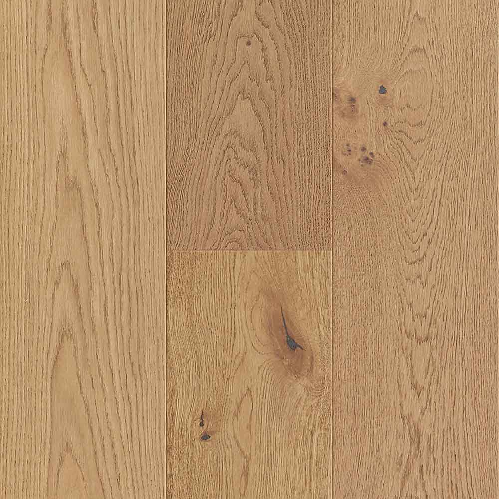 7mm w/pad Lake Erie White Oak Water-Resistant  Engineered Hardwood Flooring 7.48 in. Wide