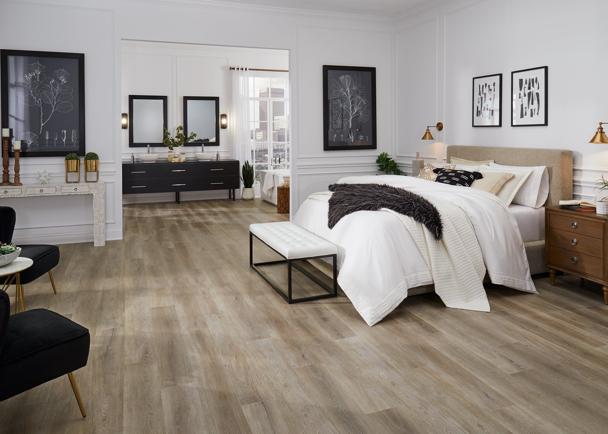 9mm w/pad Chapel Bridge Oak Water-Resistant Hybrid Resilient