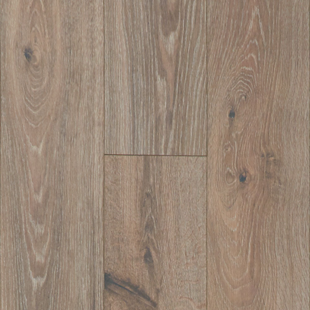 9mm w/pad Sagrada Bridge Oak Water-Resistant Hybrid Resilient Flooring 7.6 in. Wide x 50.63 in. Long